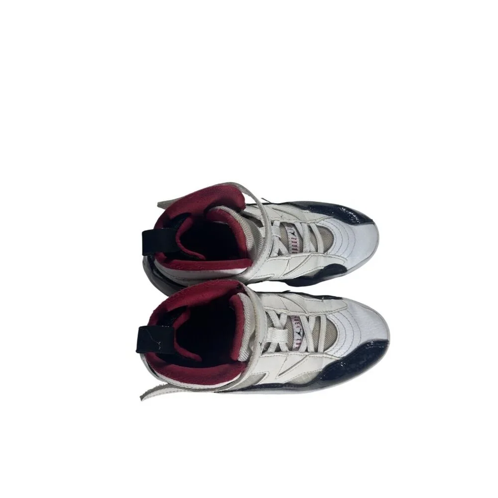 Jordan Jumpman Team II‎ White Black Gym Red Basketball Sneakers Mid Top Kids